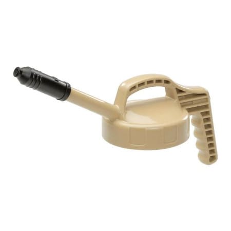 Edm Zap Parts Oil Safe Stretch Spout Lid, Tan/Beige, 100300 100300
